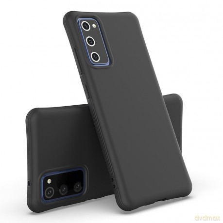 Soft Color Case elastyczne żelowe etui do Samsung Galaxy M51 czarny
