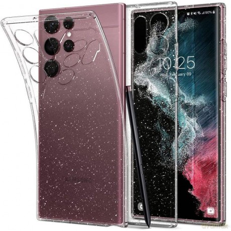 SPIGEN LIQUID CRYSTAL GALAXY S22 ULTRA GLITTER CRYSTAL