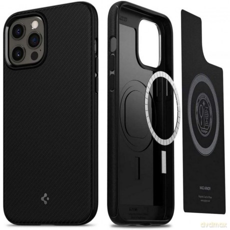 SPIGEN MAG ARMOR IPHONE 12/12 PRO MATTE BLACK