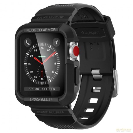 SPIGEN RUGGED ARMOR "PRO" APPLE WATCH 1/2/3 (42MM) BLACK
