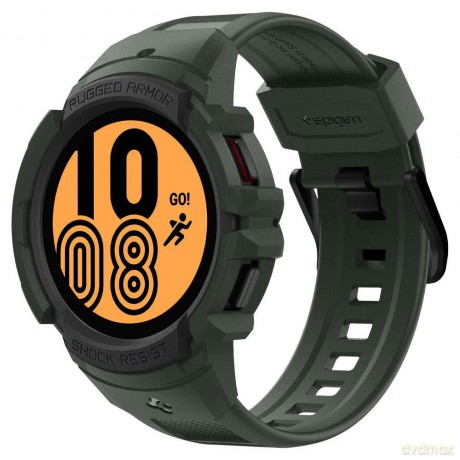 SPIGEN RUGGED ARMOR "PRO" GALAXY WATCH 4 44 MM MILITARY GREEN