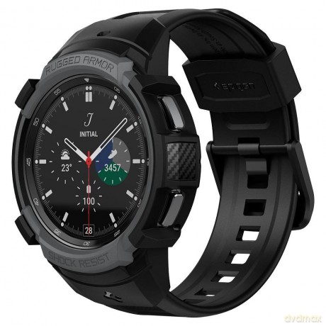 SPIGEN RUGGED ARMOR "PRO" GALAXY WATCH 4 CLASSIC 46 MM CHARCOAL GREY