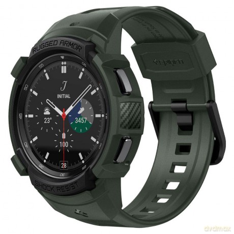 SPIGEN RUGGED ARMOR "PRO" GALAXY WATCH 4 CLASSIC 46 MM MILITARY GREEN