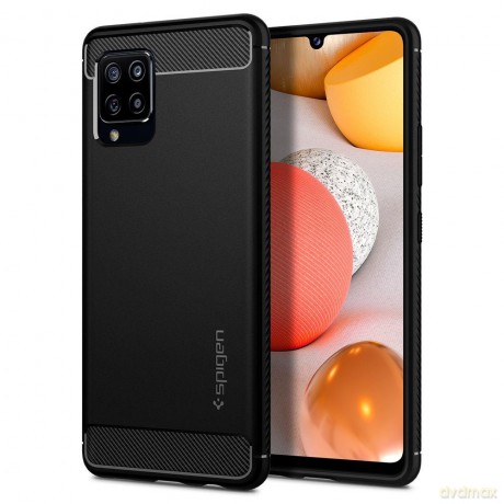 SPIGEN RUGGED ARMOR GALAXY A42 5G MATTE BLACK