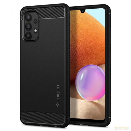 SPIGEN RUGGED ARMOR GALAXY A72 MATTE BLACK