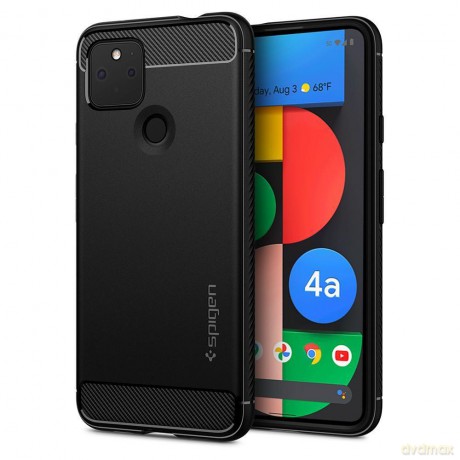 SPIGEN RUGGED ARMOR GOOGLE PIXEL 4A 5G MATTE BLACK