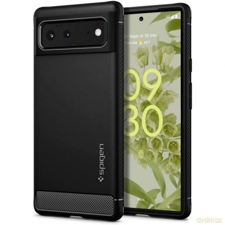 SPIGEN RUGGED ARMOR GOOGLE PIXEL 6 MATTE BLACK