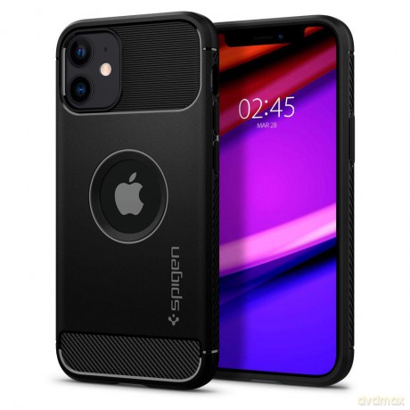 SPIGEN RUGGED ARMOR IPHONE 12 MINI MATTE BLACK