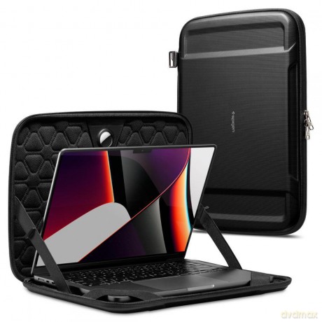 SPIGEN RUGGED ARMOR POUCH "PRO" LAPTOP 15-16 BLACK