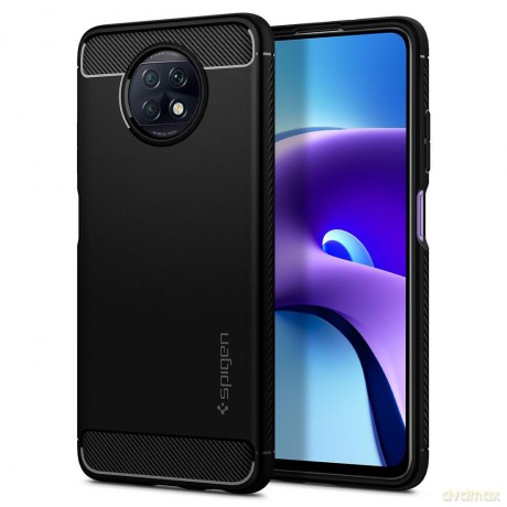 SPIGEN RUGGED ARMOR XIAOMI REDMI NOTE 9T 5G MATTE BLACK