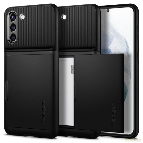 SPIGEN SLIM ARMOR CS GALAXY S21+ PLUS BLACK