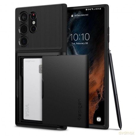 SPIGEN SLIM ARMOR CS GALAXY S22 ULTRA BLACK