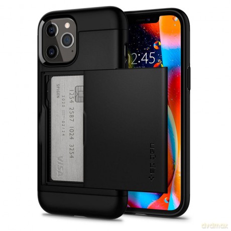 SPIGEN SLIM ARMOR CS IPHONE 12 PRO MAX BLACK