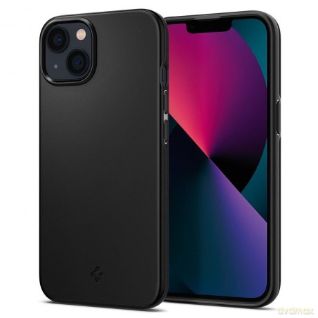 SPIGEN THIN FIT IPHONE 13 MINI BLACK