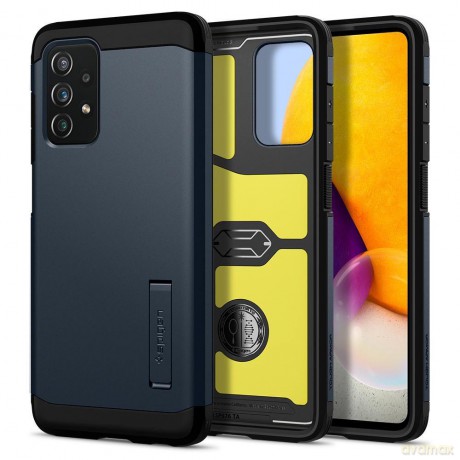 SPIGEN TOUGH ARMOR GALAXY A72 METAL SLATE