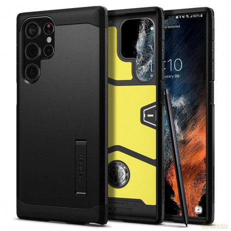 SPIGEN TOUGH ARMOR GALAXY S22 ULTRA BLACK