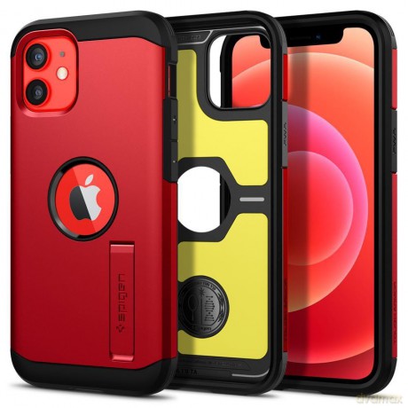 SPIGEN TOUGH ARMOR IPHONE 12 MINI RED