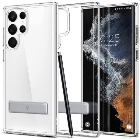 SPIGEN ULTRA HYBRID "S" GALAXY S22 ULTRA CRYSTAL CLEAR