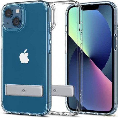 SPIGEN ULTRA HYBRID "S" IPHONE 13 CRYSTAL CLEAR