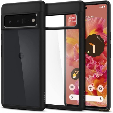 SPIGEN ULTRA HYBRID GOOGLE PIXEL 6 PRO MATTE BLACK