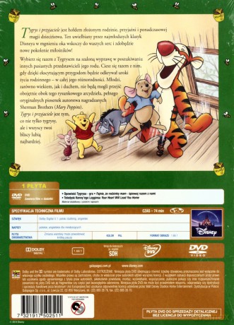 Tygrys i przyjaciele (Słodka Kolekcja 07) (Kubuś Puchatek) (Disney) [DVD]