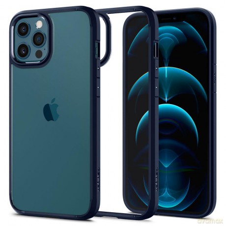SPIGEN ULTRA HYBRID IPHONE 12/12 PRO NAVY BLUE