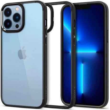 SPIGEN ULTRA HYBRID IPHONE 13 PRO MAX MATTE BLACK