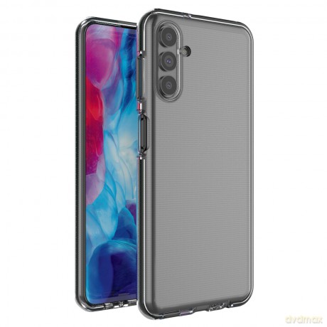 Spring Case pokrowiec żelowe etui z kolorową ramką do Samsung Galaxy A13 5G czarny