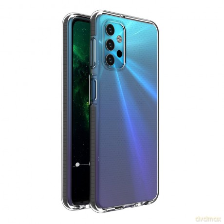 Spring Case pokrowiec żelowe etui z kolorową ramką do Samsung Galaxy A32 5G czarny