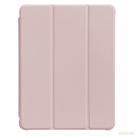 Stand Tablet Case etui Smart Cover pokrowiec na iPad mini 2021 z funkcja podstawki różowy