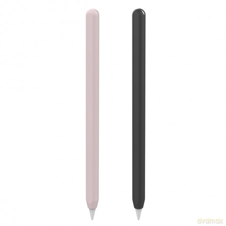 Stoyobe Pencil Sleeve 2x etui do Apple Pencil 2 pokrowiec nakładka obudowa na rysik różowy + czarny