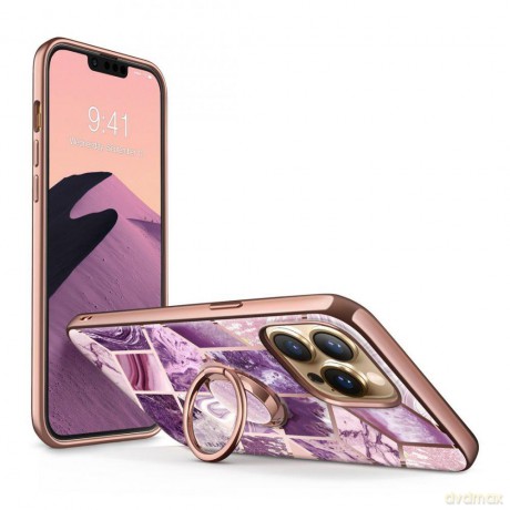 SUPCASE IBLSN COSMO SNAP IPHONE 13 PRO MAX MARBLE PURPLE