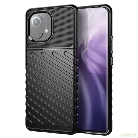 Thunder Case elastyczne pancerne etui pokrowiec Xiaomi Mi 11 czarny