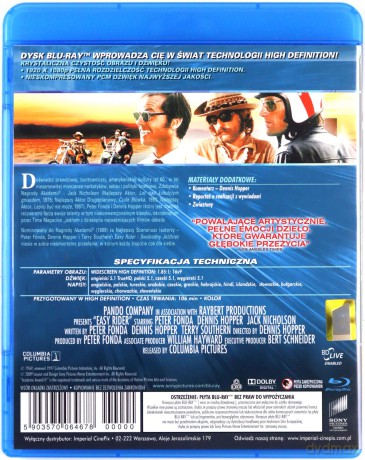 Easy Rider [Blu-Ray]