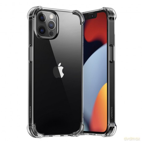 Ugreen Airbag Case etui pokrowiec ze wzmocnionymi narożnikami iPhone 13 Pro Max przezroczysty (90124)