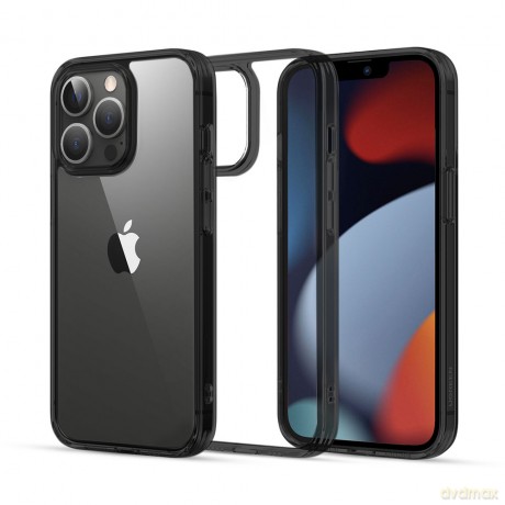 Ugreen Protective Fusion Case sztywne etui z żelową ramką do iPhone 13 Pro czarny (90201)