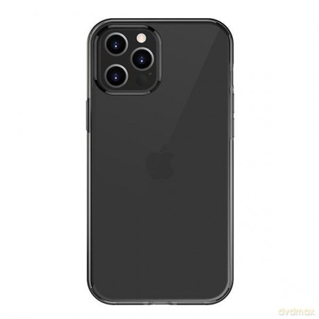 UNIQ etui Clarion iPhone 12 Pro Max 6,7" czarny/vapour smoke Antimicrobial