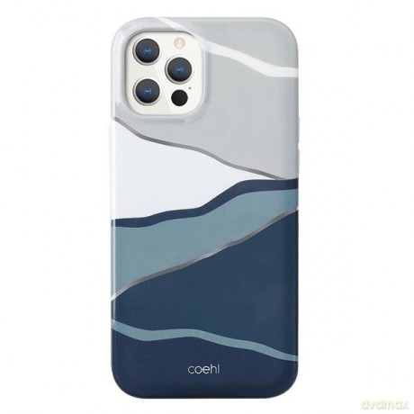 UNIQ etui Coehl Ciel iPhone 12 Pro Max 6,7" niebieski/twilight blue