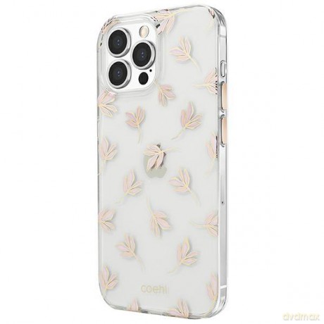 UNIQ etui Coehl Fleur iPhone 13 Pro Max 6,7" różowy/blush pink