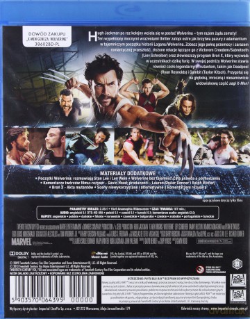 X-Men Geneza: Wolverine [Blu-Ray]