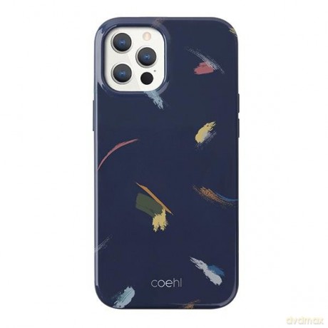 UNIQ etui Coehl Reverie iPhone 12 Pro Max 6,7" niebieski/prussian blue