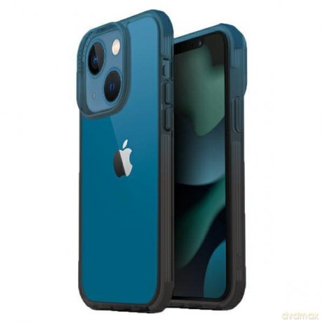UNIQ etui Combat Duo iPhone 13 6,1" czarno-niebieski/black-blue