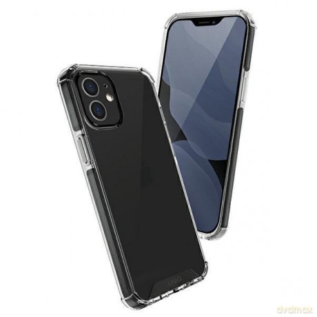 UNIQ etui Combat iPhone 12 mini 5,4" czarny/carbon black