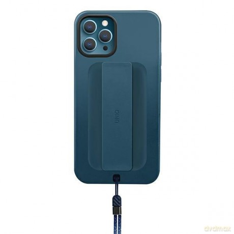 UNIQ etui Heldro iPhone 12/12 Pro 6,1" niebieski/blue Antimicrobial