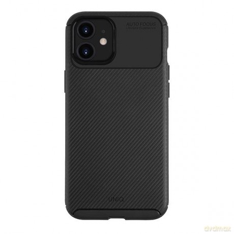 UNIQ etui Hexa iPhone 12 mini 5,4" czarny/midnight black