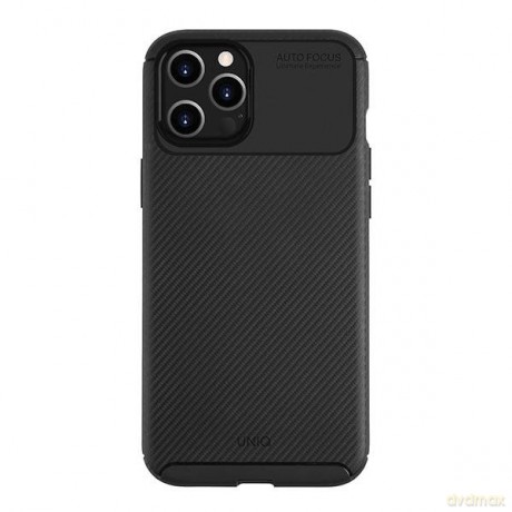 UNIQ etui Hexa iPhone 12 Pro Max 6,7" czarny/midnight black