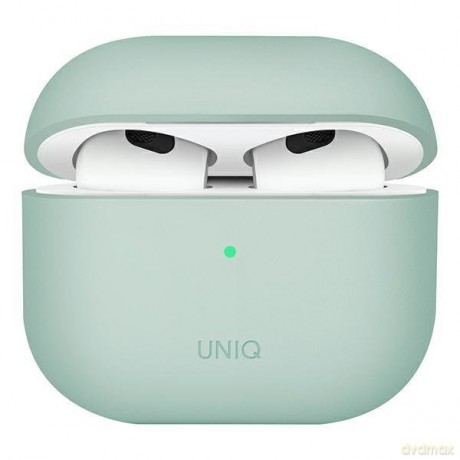 UNIQ etui Lino AirPods 3 gen. Silicone zielony/mint green