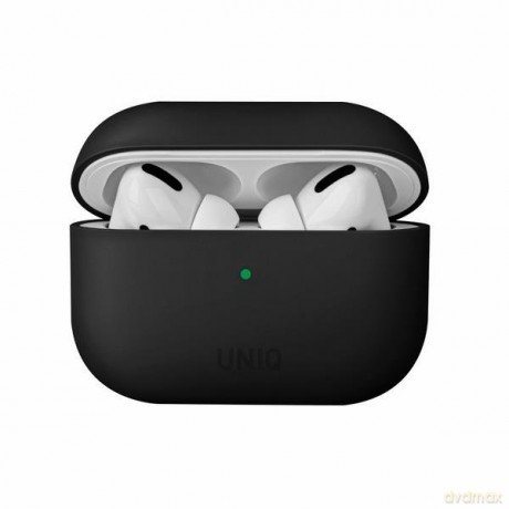 UNIQ etui Lino AirPods Pro Silicone czarny/ink black