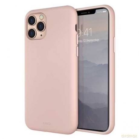 UNIQ etui Lino Hue iPhone 11 Pro różowy/blush pink