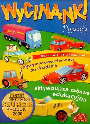 Wycinanki Pojazdy [KSIĄŻKA]